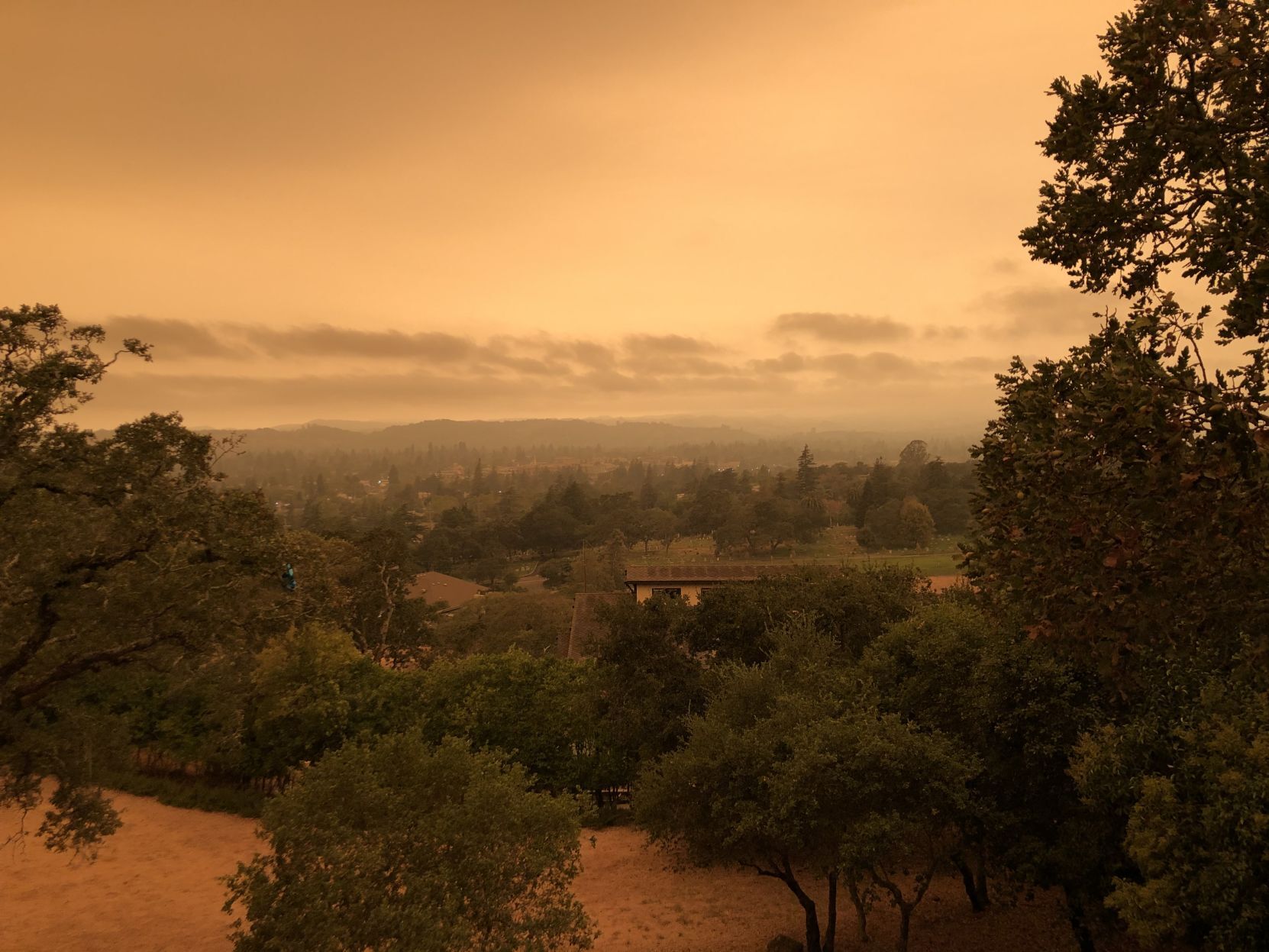 Skies over Napa County